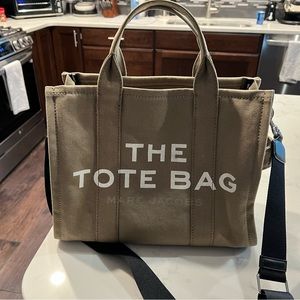 Marc Jacobs The Tote Bag Medium Slate Green